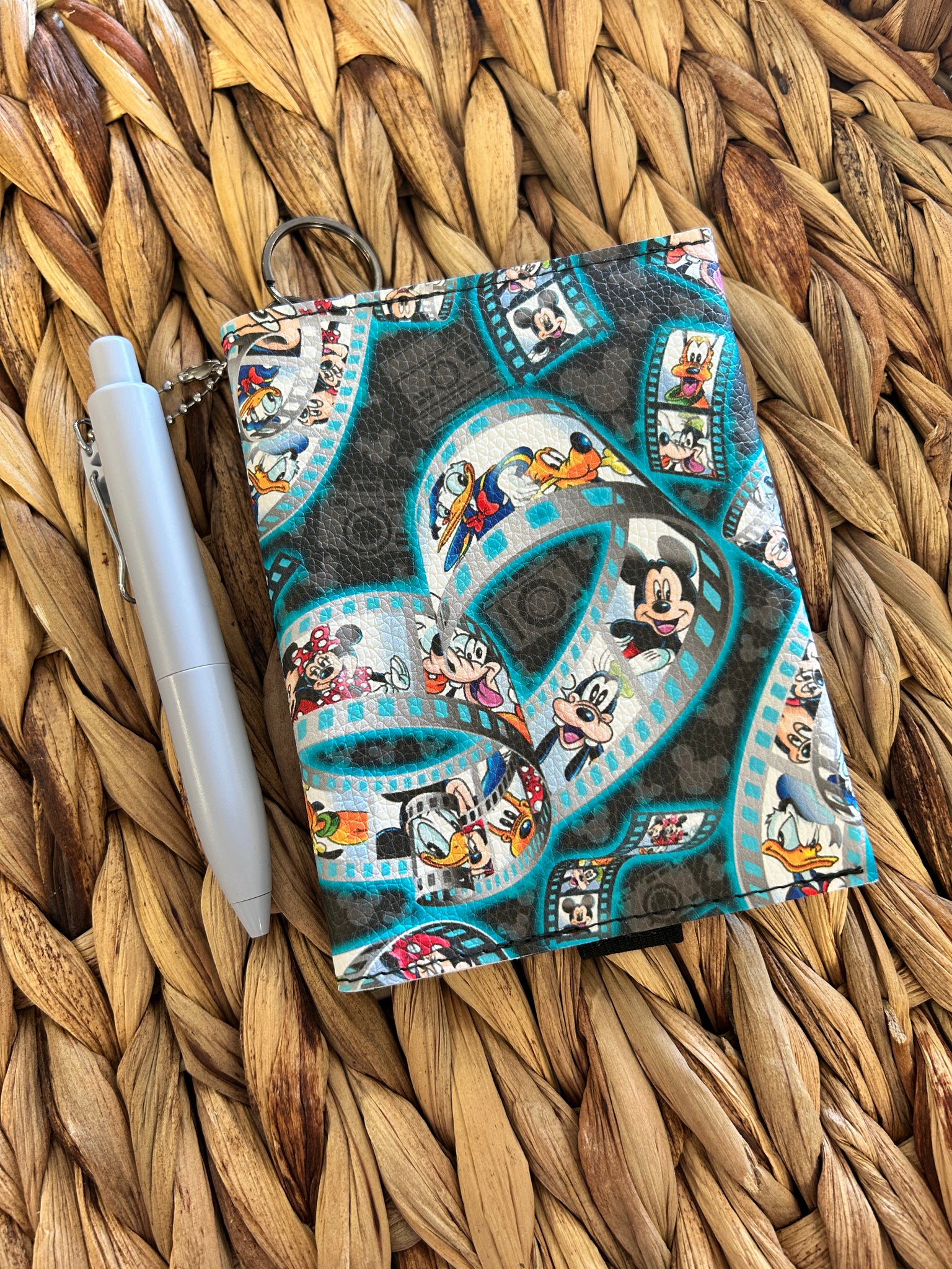 Mini Cartoon mouse Notebook w/Pen