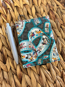 Mini Cartoon mouse Notebook w/Pen