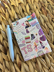 Mini Singer Icons Notebook