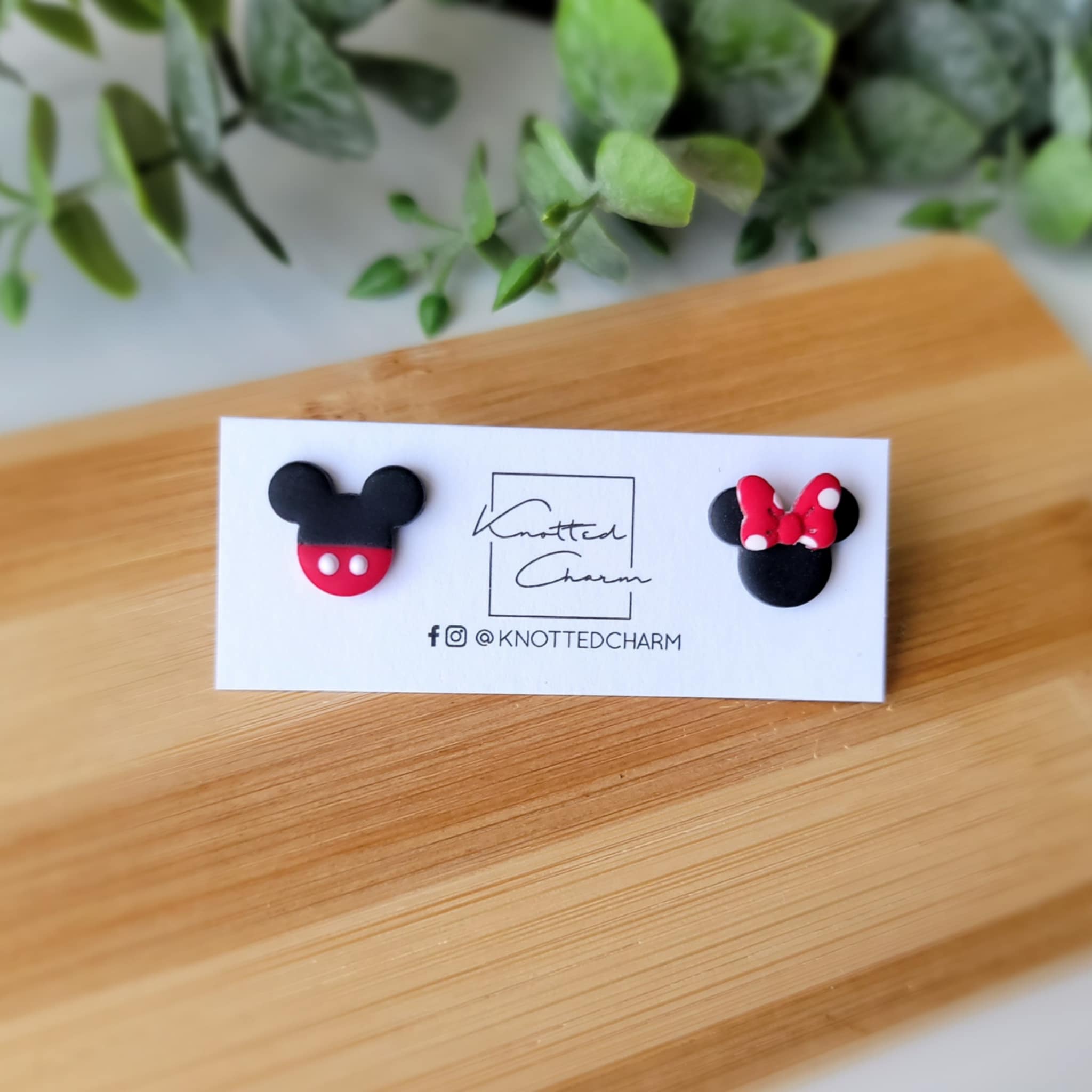 Mouse Stud Earrings
