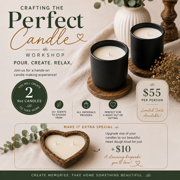 June 27th - DIY Candle Experience Workshop