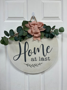 Home at Last Wreath $60