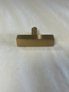 Gold Rectangular Knob