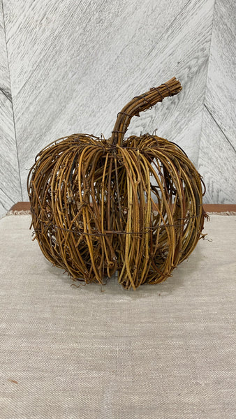 Large Wicker Pumpkin