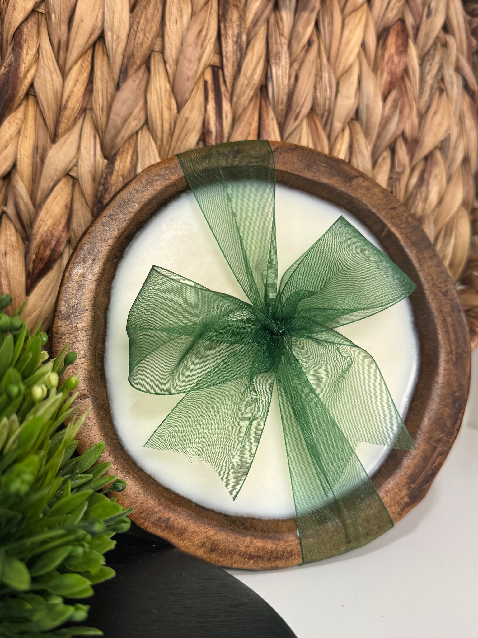 Round Dough Bowl Soy Candle - Multiple Scents
