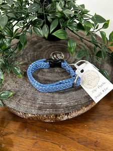 Blue Heart Cat Collar-Small
