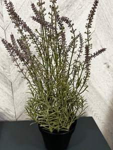 Artificial Potted Lavender