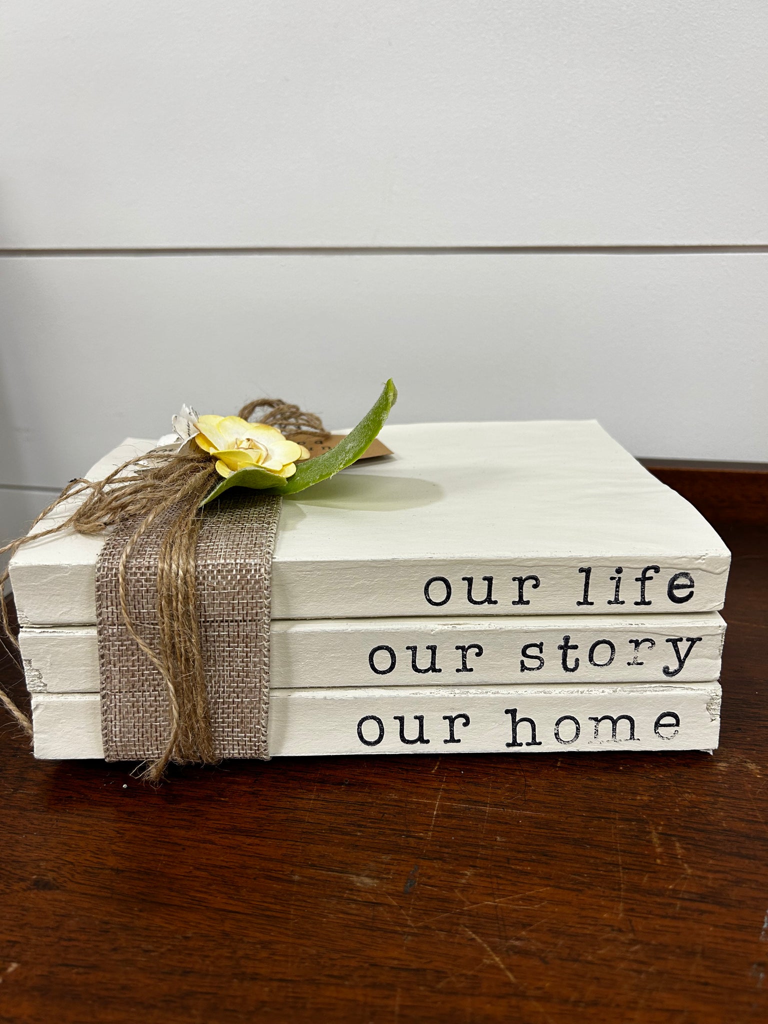 Our Life our Story Book Stack