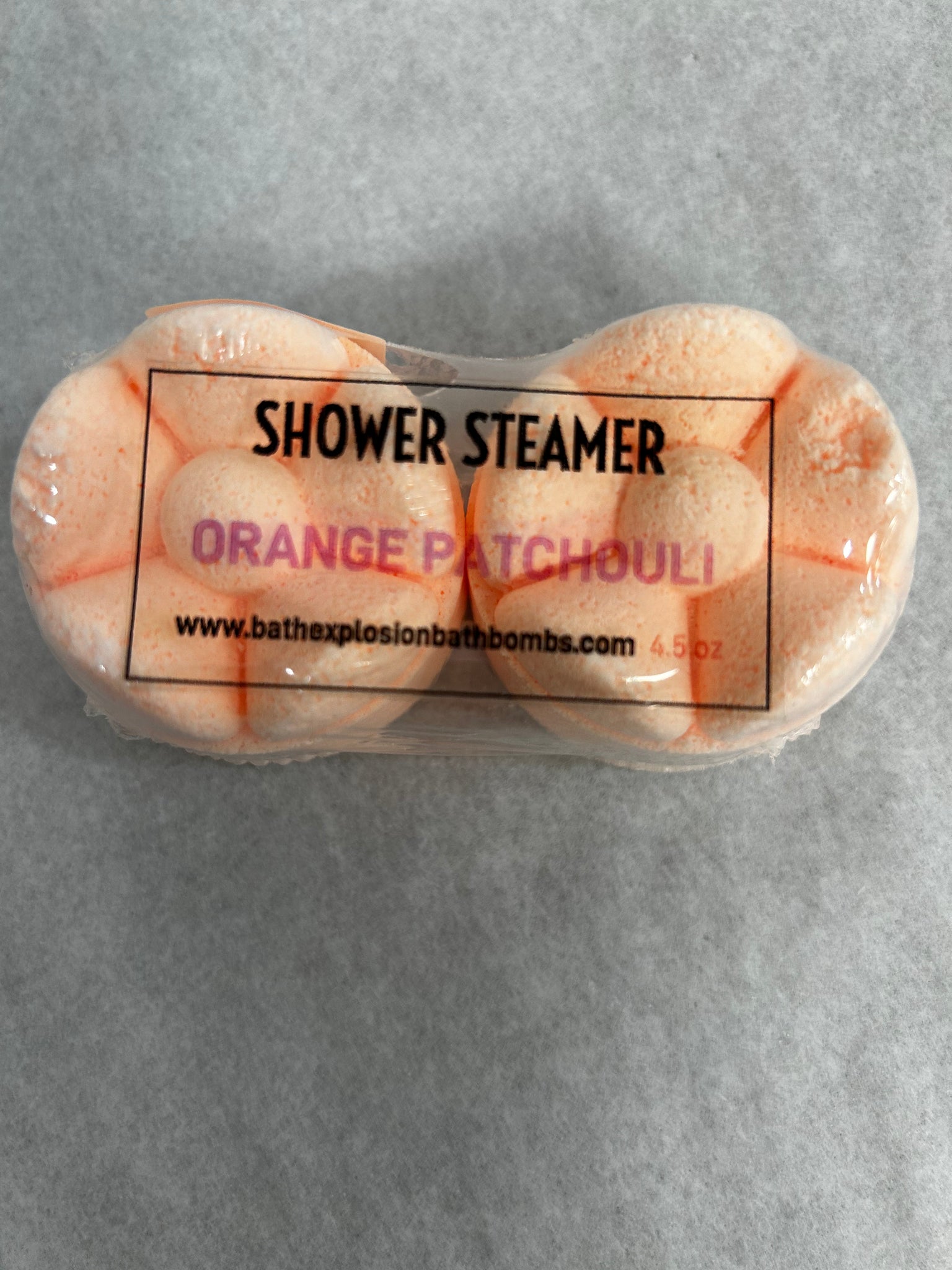 Shower Steamer - 2 Pack - Orange Patchouli