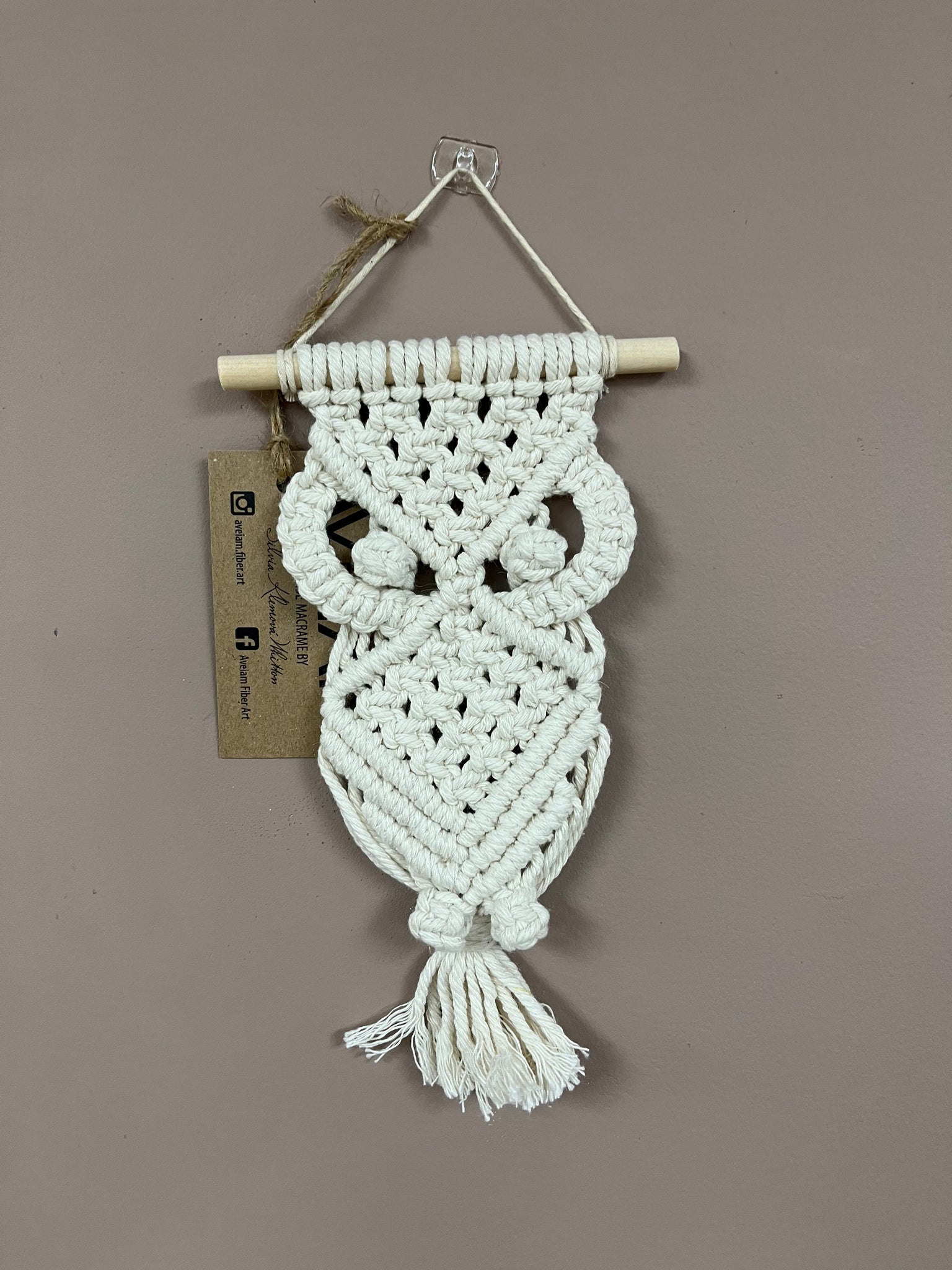 Owl Macrame