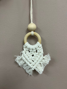 Macrame Ornament with Bead