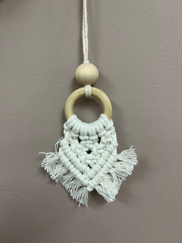 Macrame Ornament with Bead