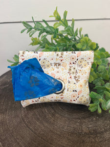 Pet waste bag holder- Blush Floral