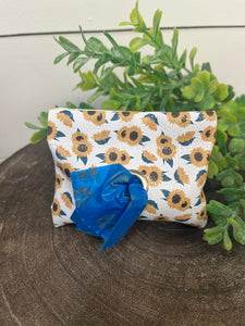 Pet waste bag holder- Sunflower