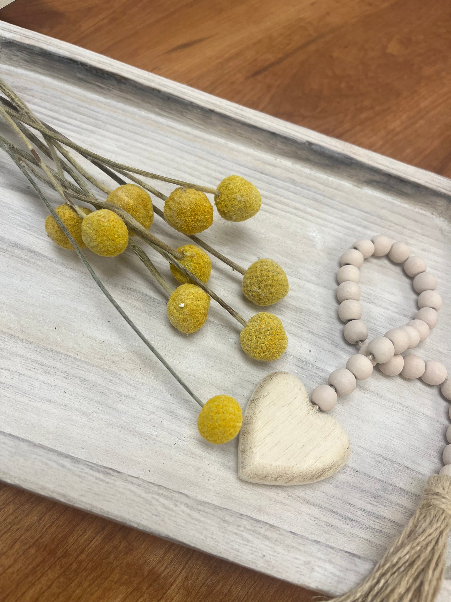 Dried Florals- Yellow Ball Craspedia