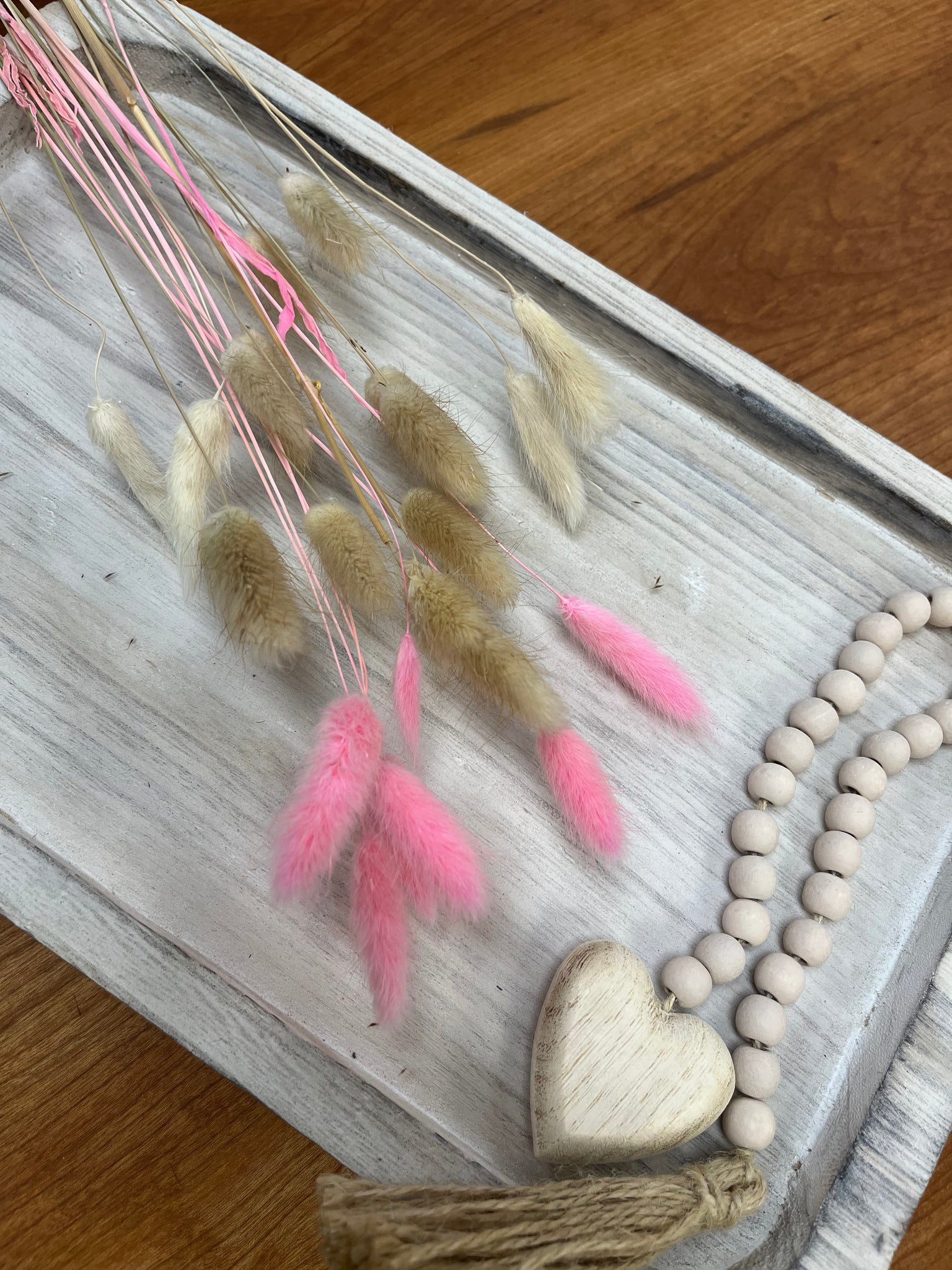Dried Florals- Valentines Day Bunny Tails