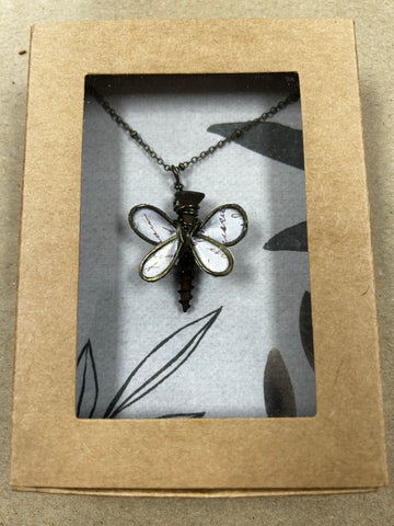 Butterfly Screw Necklace