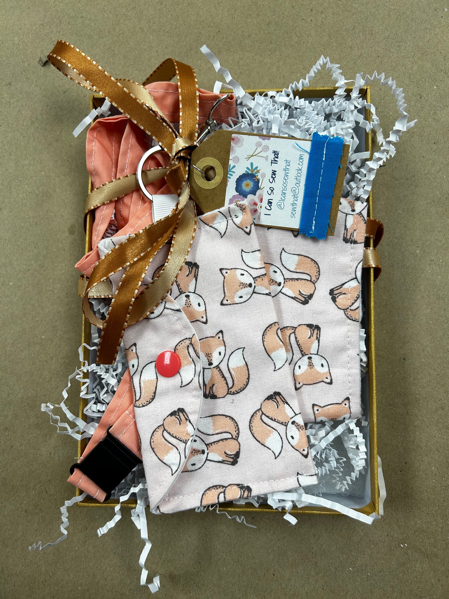 2pc Fox Breakaway Lanyard/Wrap Set