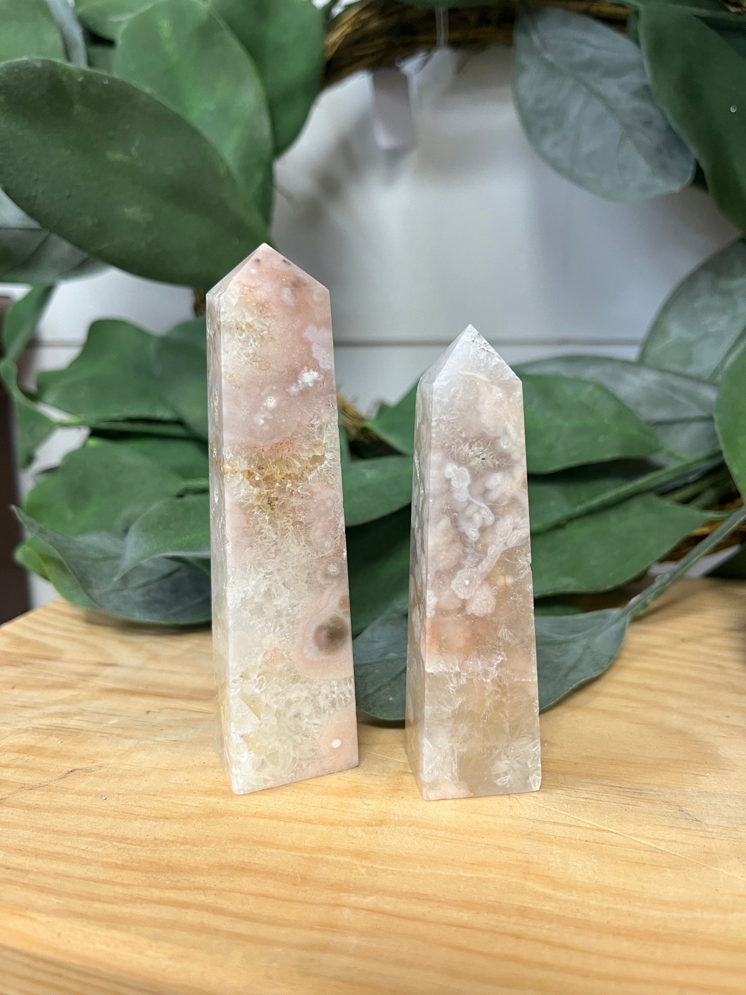 Pink Amethyst Point-  X-Large