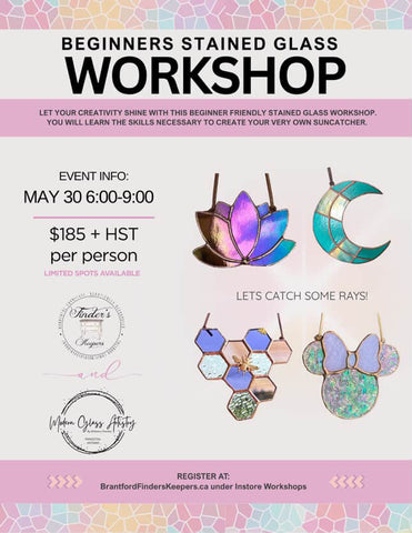 Collab Beginners Stained Glass Workshop