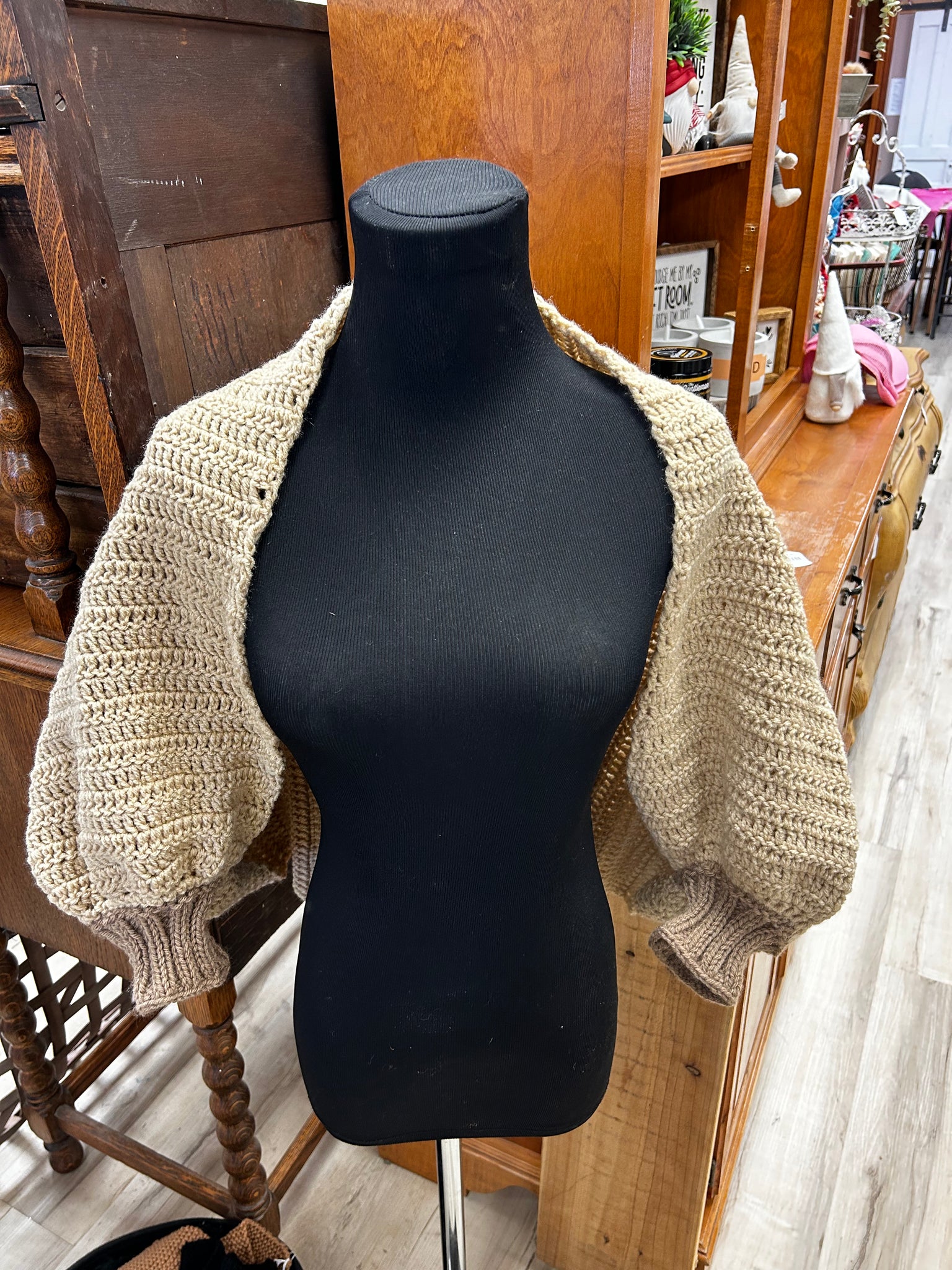 Sweater Shawl Hand Crochet Assorted Colours