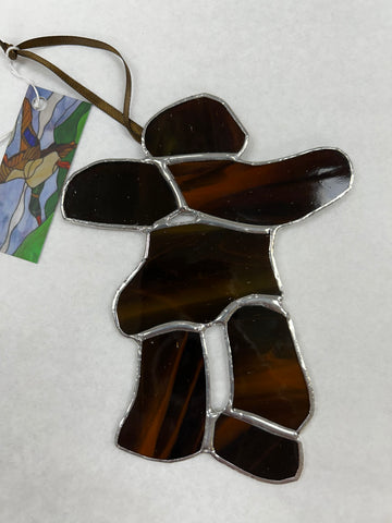Inukshuk Stained Glass #90