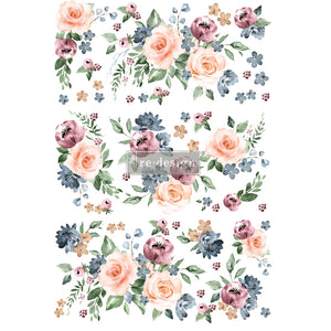 Redesign Decor Transfer- Watercolor Bloom