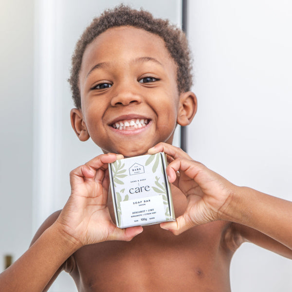 Hand + Body Soap Bar Bergamot + Lime
