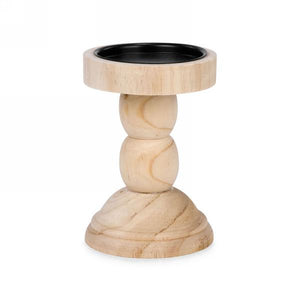 7" Natural Candle Holder Stick