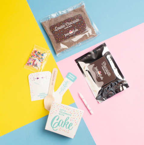 InstaCake- Double Chocolate Celebration Cake Kit