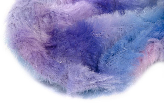 Plush Bath Headband - Lilac Mix