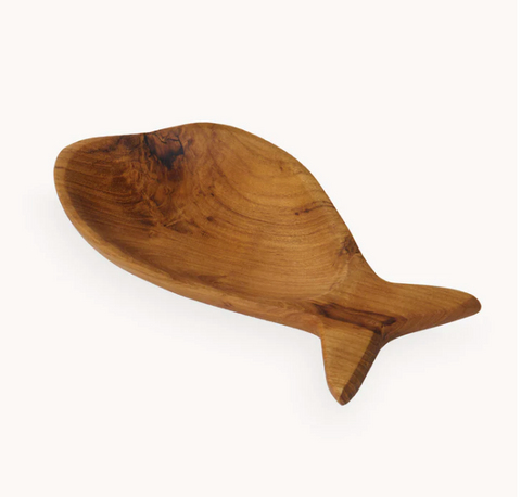 Wood Fish Dish