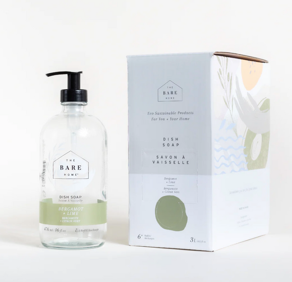 DISH SOAP 3 LITRE REFILL BERGAMOT + LIME