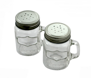 Mason Jar Salt & Pepper