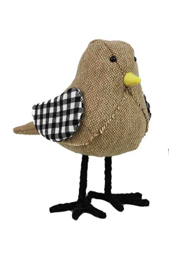Cloth Bird - Jute/Buffalo Check