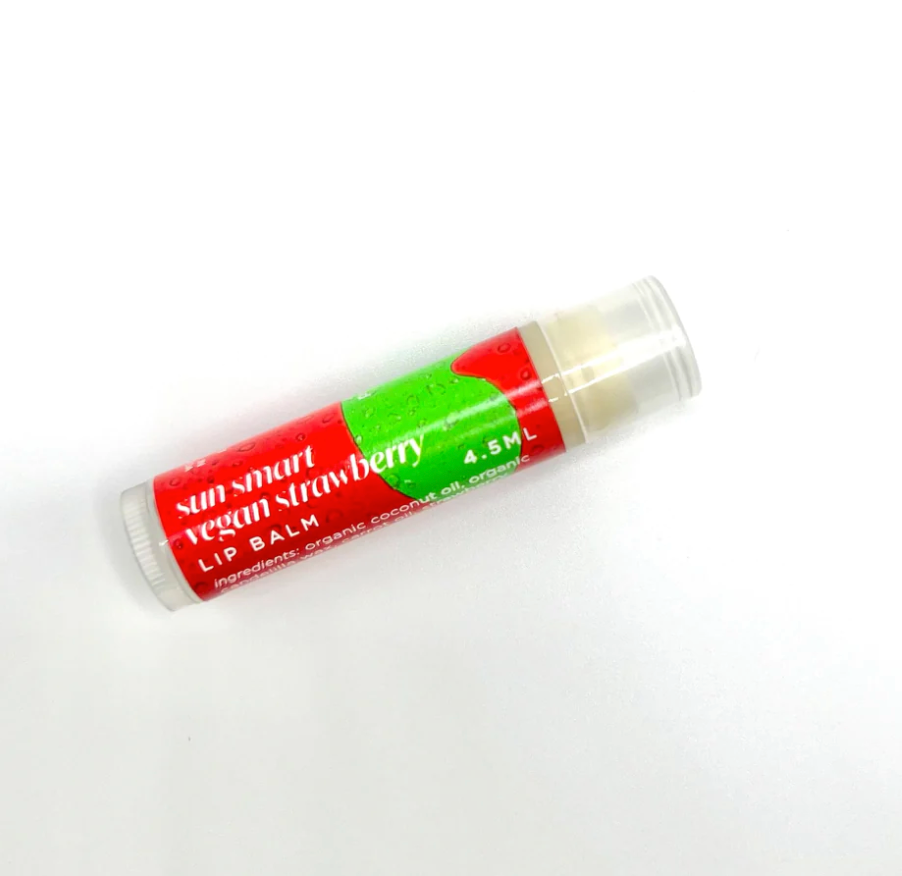 Sun Smart Lip Balm- Vegan Strawberry