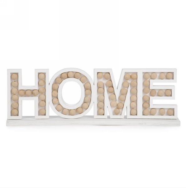 White Home Decor with Bead