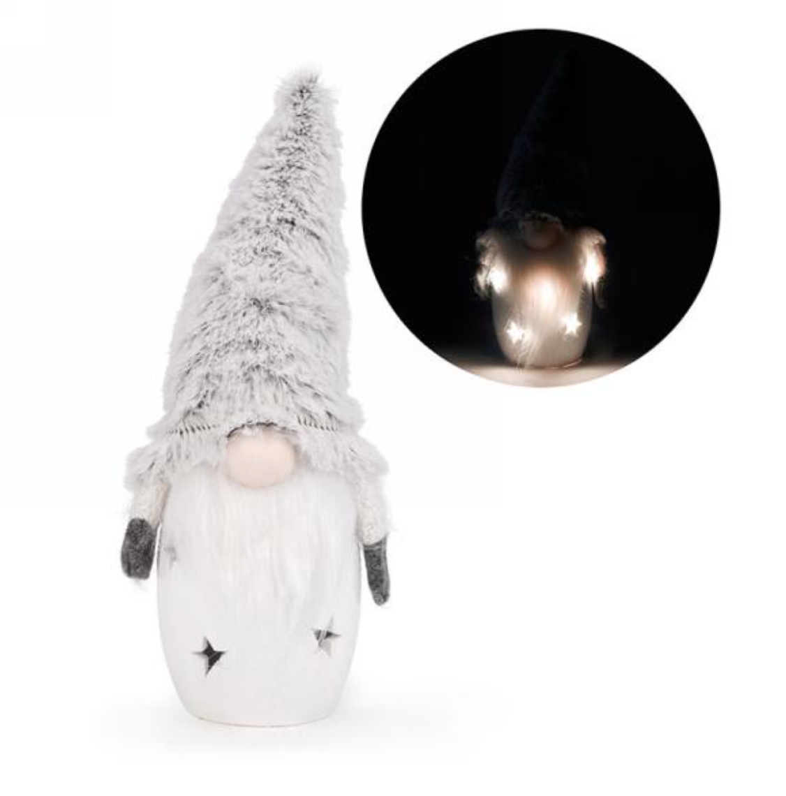LED Grey Gnome