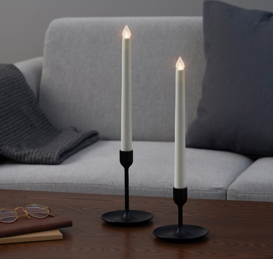 Set of 2 LED Candle Sticks