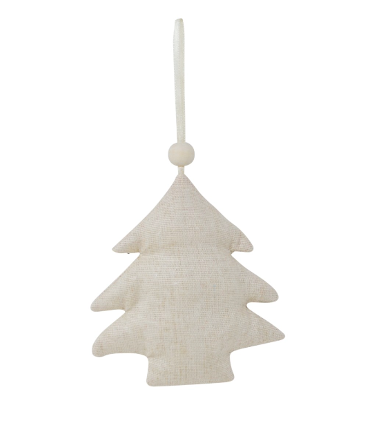 Canvas Style Tree Ornament