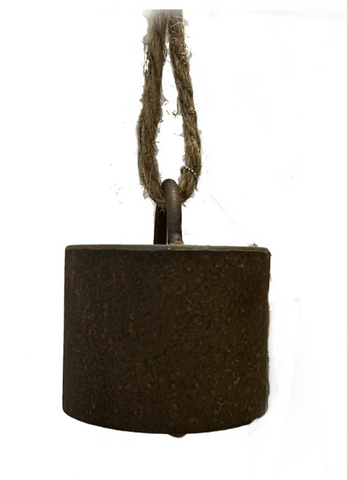 2.75" x 2.25" Rusty Hanging Bell