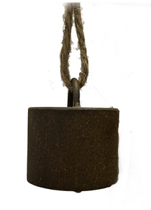 3.25" x 2.5" Rusty Hanging Bell