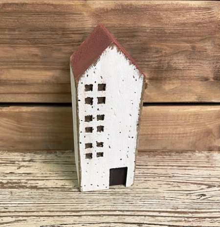 2"X6" Wooden Village House - Small