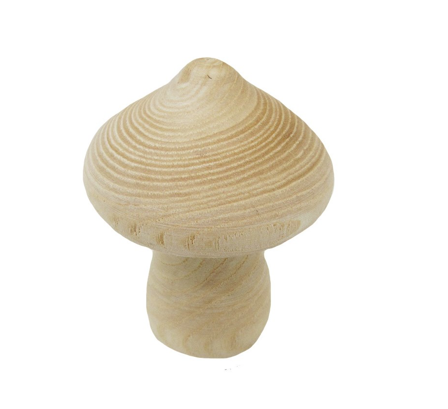 Mini Wooden Mushroom