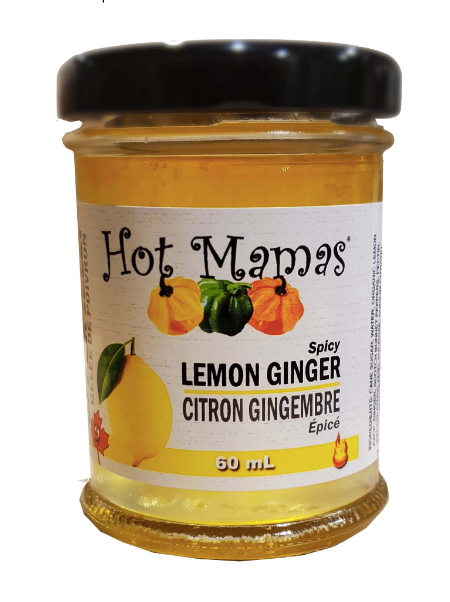 Hot Mamas Lemon Ginger Pepper Jelly 60ml