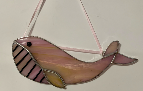 Whale Stained Glass # 108