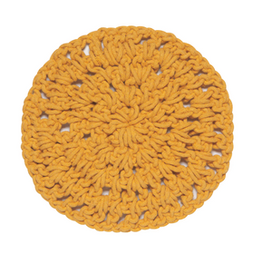 Knot Trivet- Ochre Yellow