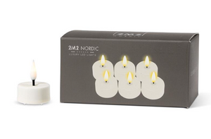 LED Tea Light 6 pc Set
