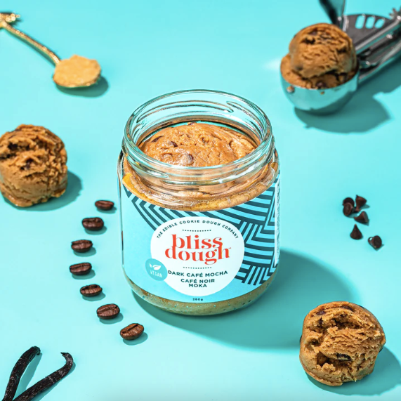 Bliss Dough - Dark Cafe Mocha Cookie Dough