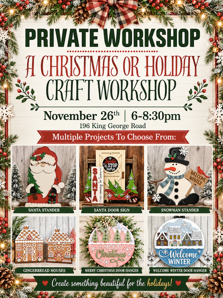 **Private Workshop** November Workshop Via Kim